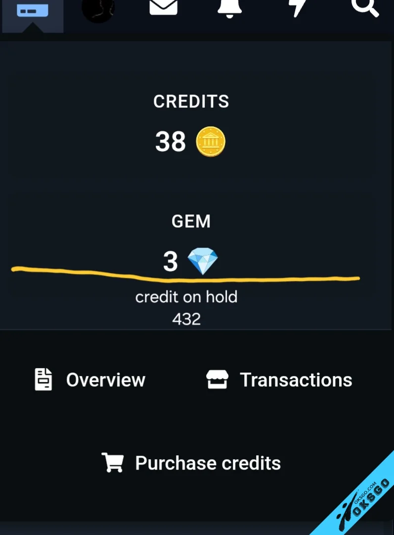 [OKSGO.COM] HuoNiu Credits System - 积分系统