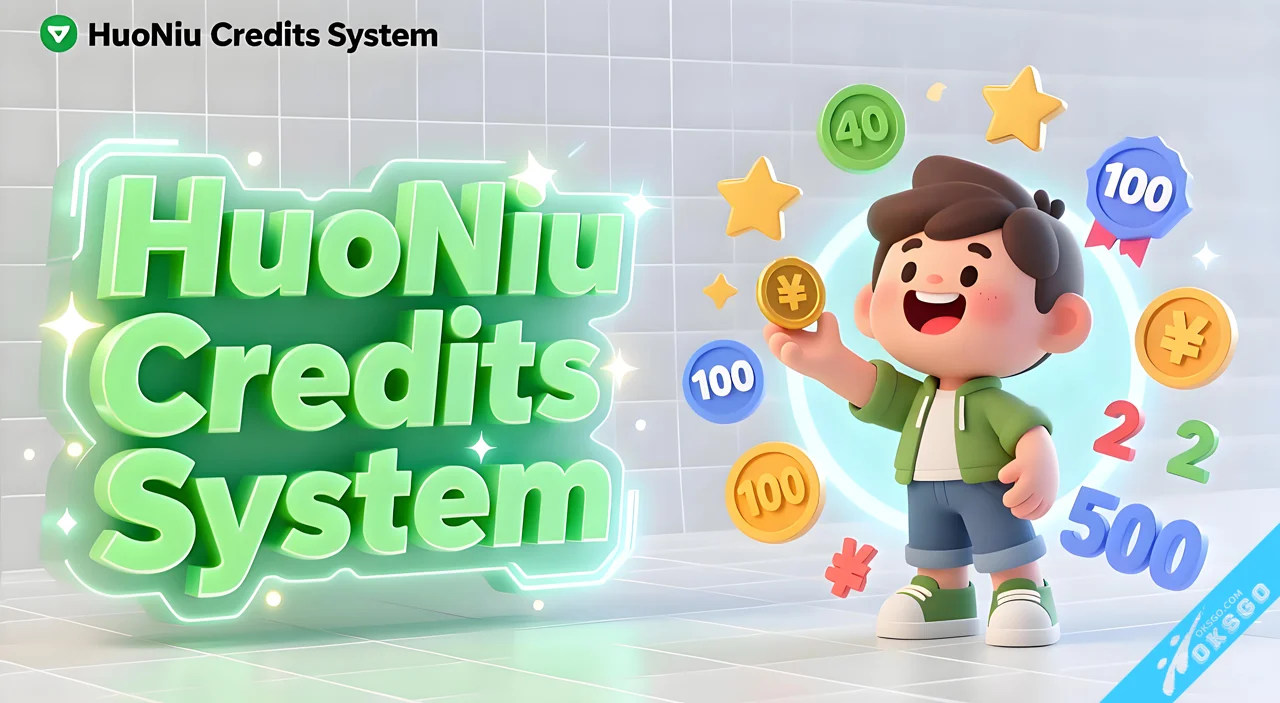 HuoNiu Credits System - 积分系统