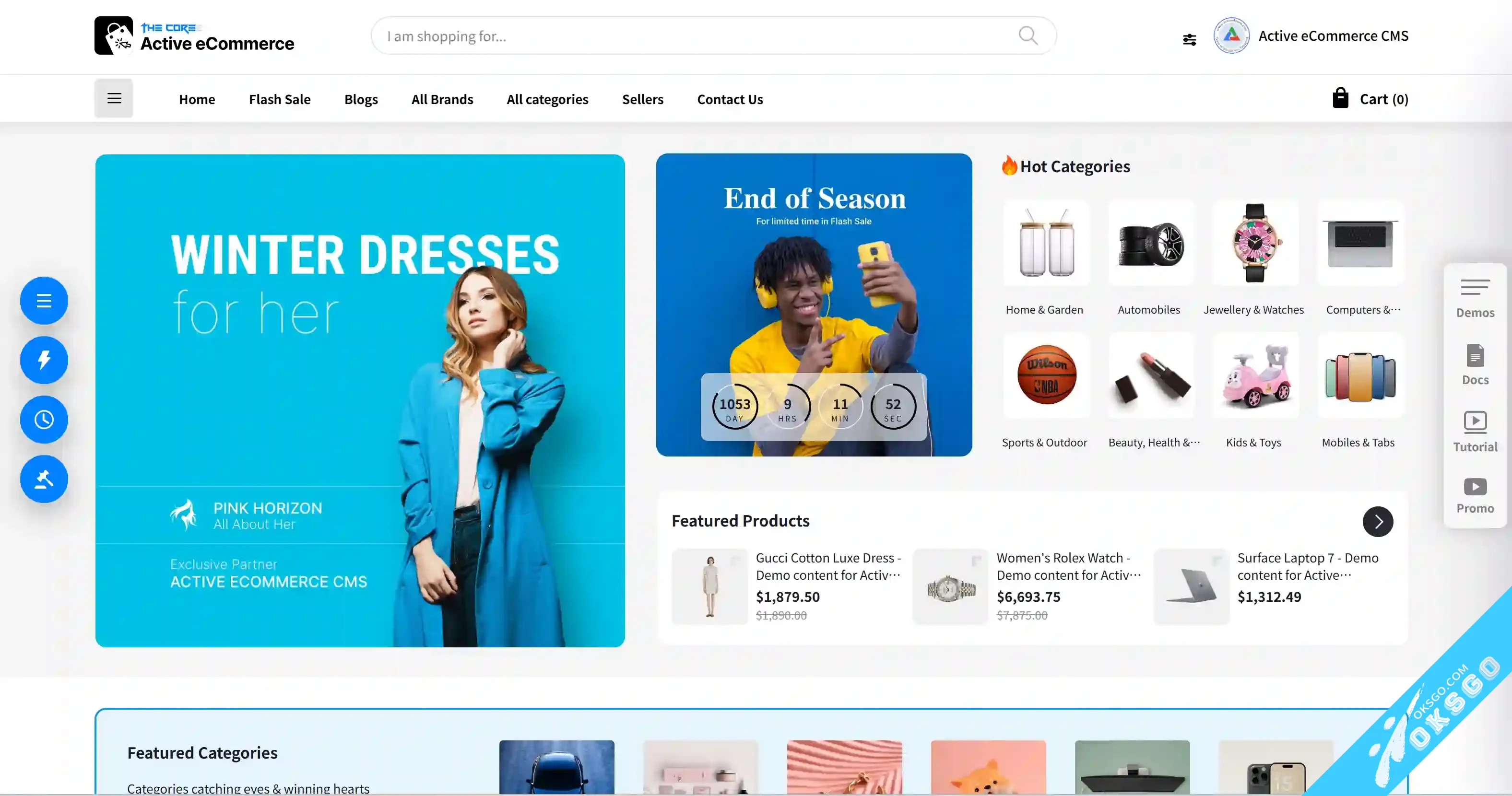 Active eCommerce CMS