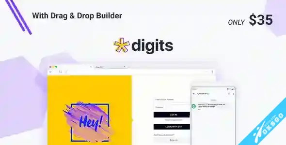 [OKSGO.COM] Digits : WordPress Mobile Phone Number OTP Signup and Login Form