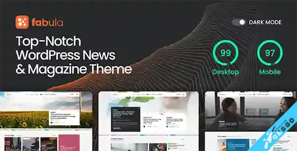 [OKSGO.COM] Fabula – 新闻杂志 WordPress 主题