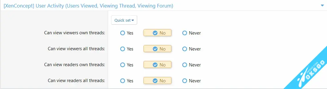 [OKSGO.COM] [XenConcept] User Activity