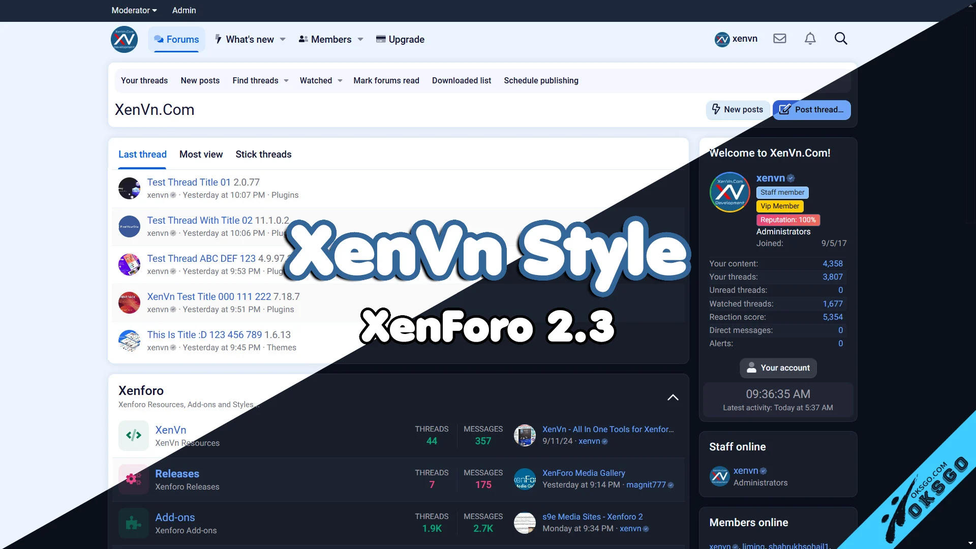 XenVn Style for Xenforo 2.3.webp