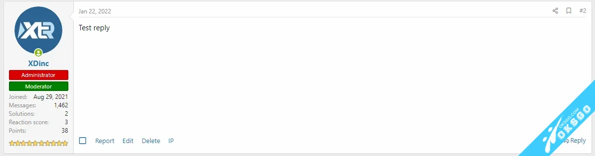 [OKSGO.COM] [XTR] Reputation System
