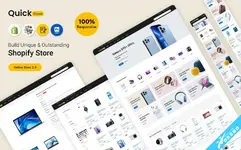 Quickstore – 大型商店多功能 Shopify 商店