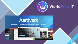 Aardvark - 社区、会员资格、BuddyPress 主题