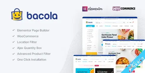 Bacola - Grocery Store and Food eCommerce Theme