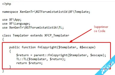 删除 [XenGenTr] 论坛 istatistik sistemi 的版权