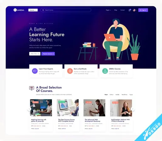 LMSZAI - LMS | Learning Management System (Saas)