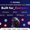 WriteBot - AI 内容生成器 SaaS 平台